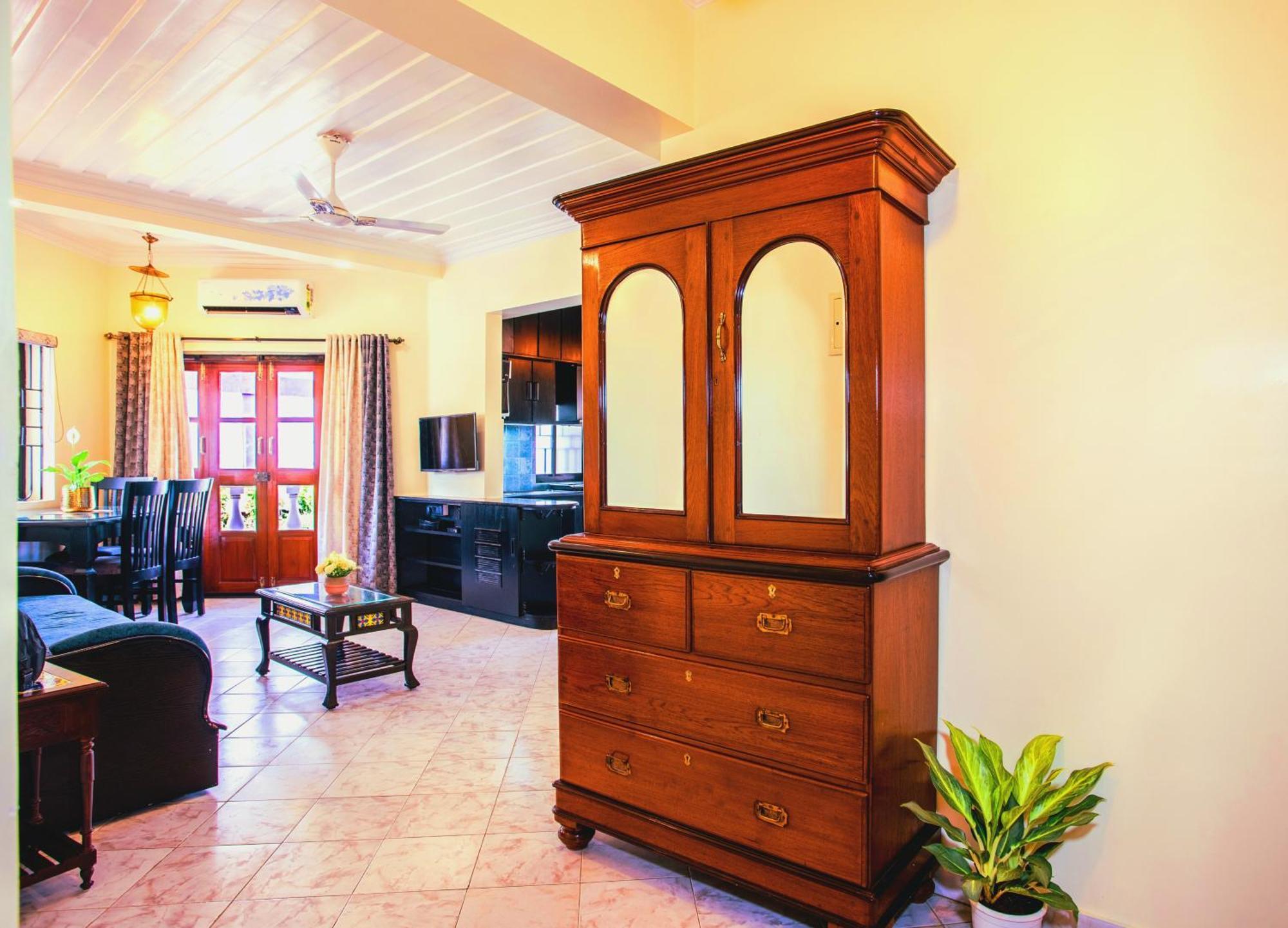 'Golden Sea Pearl' 1 Bhk Beach Apartment Benaulim Luaran gambar