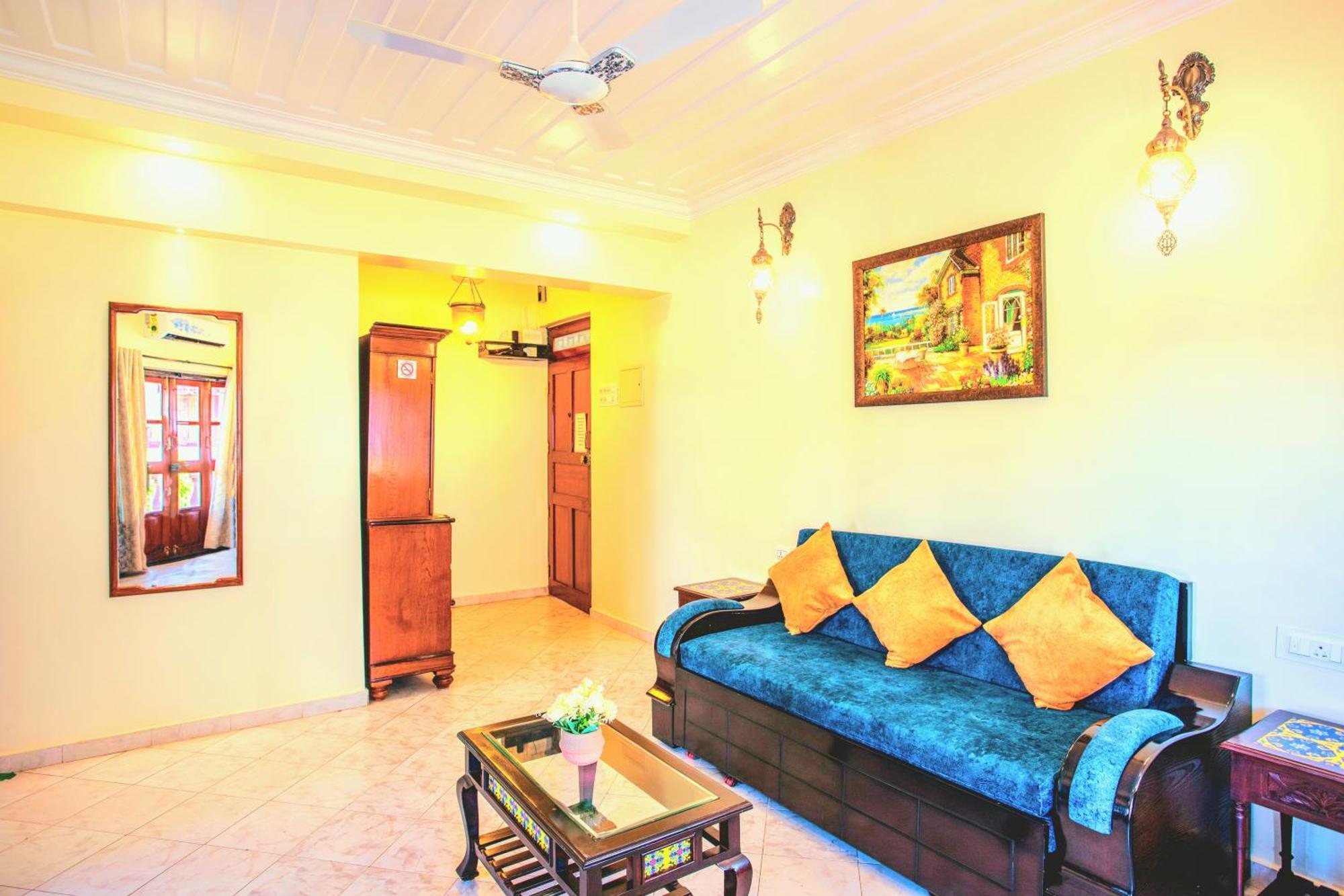 'Golden Sea Pearl' 1 Bhk Beach Apartment Benaulim Luaran gambar